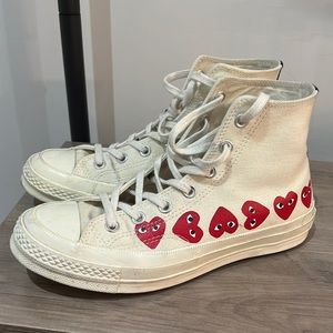 Comme Des Garçons PLAY Converse